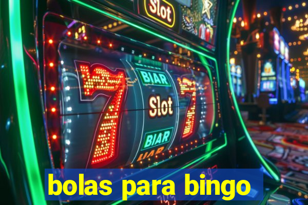 bolas para bingo