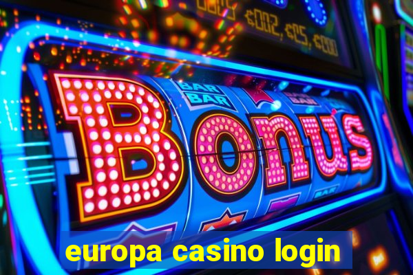 europa casino login