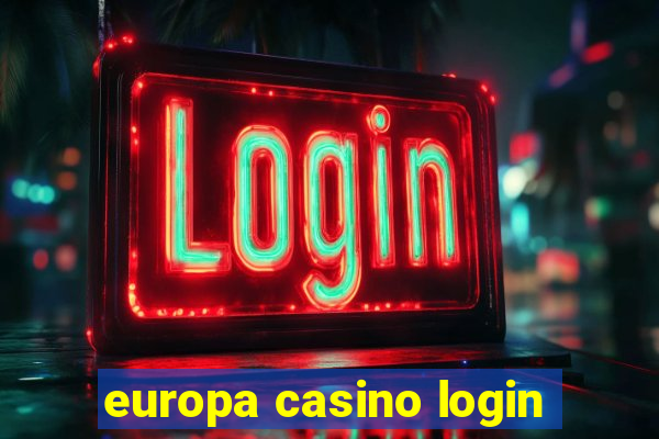 europa casino login