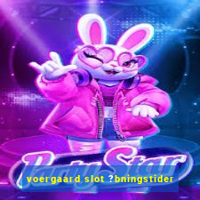 voergaard slot ?bningstider