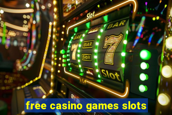 free casino games slots