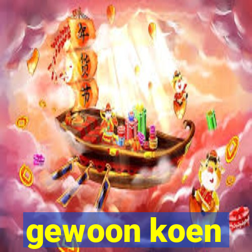 gewoon koen