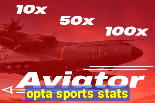 opta sports stats