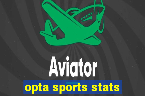 opta sports stats