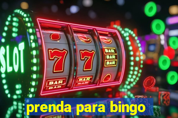 prenda para bingo