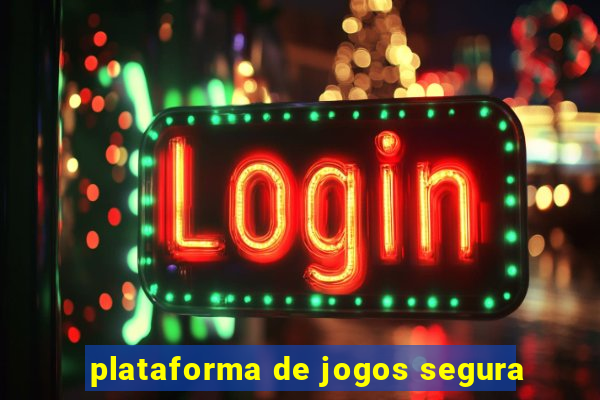 plataforma de jogos segura