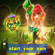 start your own casino website