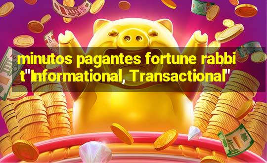 minutos pagantes fortune rabbit