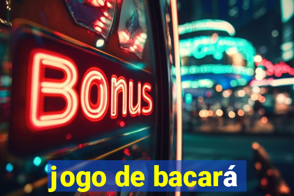 jogo de bacará