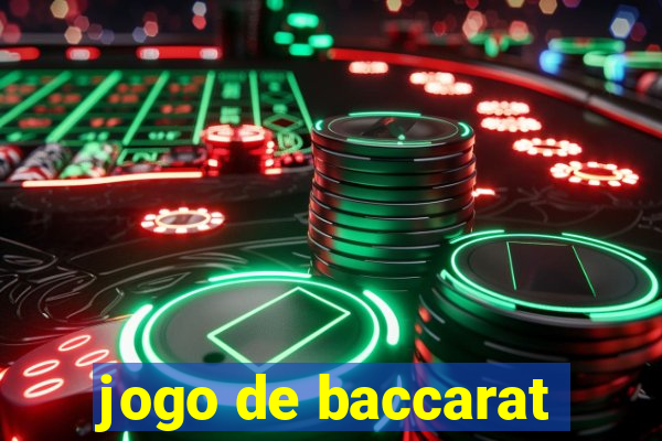 jogo de baccarat