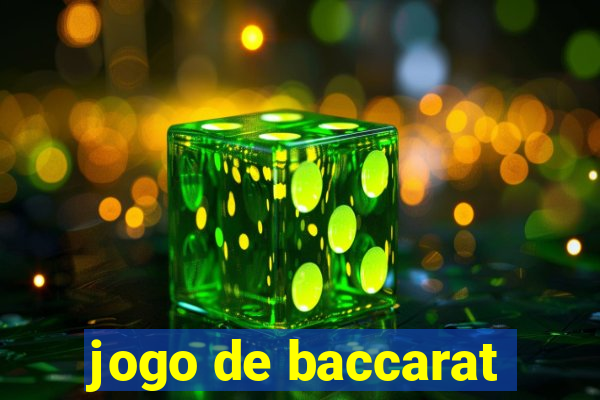 jogo de baccarat