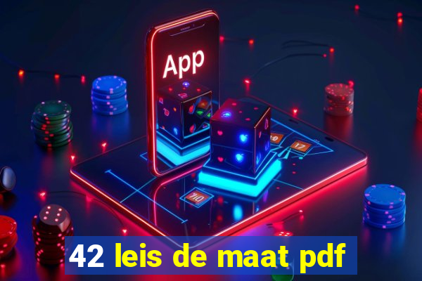 42 leis de maat pdf