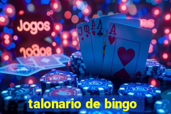 talonario de bingo