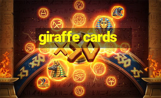 giraffe cards