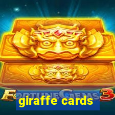 giraffe cards