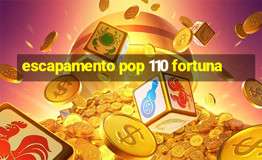 escapamento pop 110 fortuna