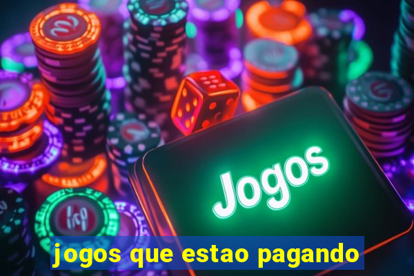 jogos que estao pagando