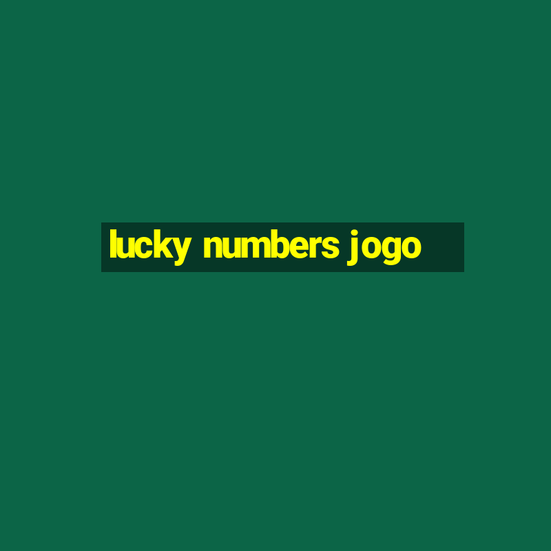 lucky numbers jogo