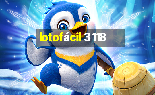 lotofácil 3118