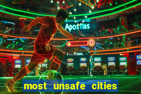 most unsafe cities in us