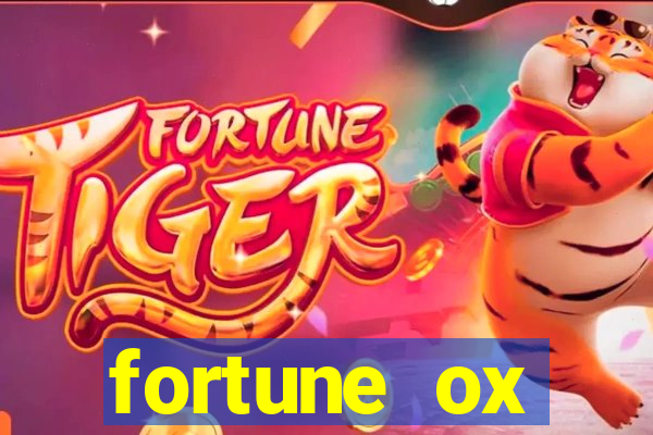 fortune ox plataforma nova