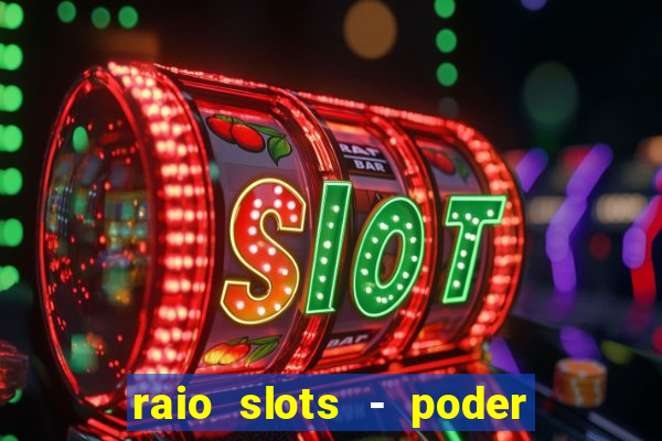 raio slots - poder de zéus