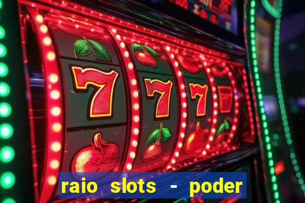 raio slots - poder de zéus