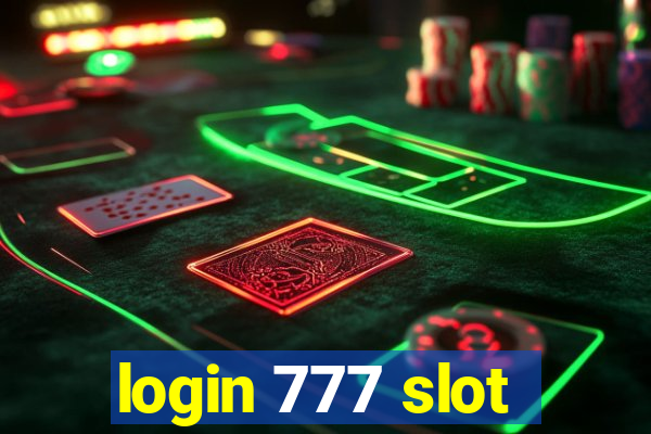 login 777 slot