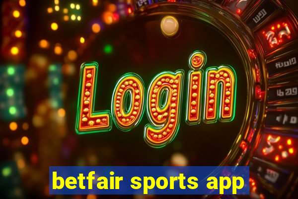 betfair sports app