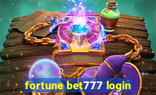 fortune bet777 login