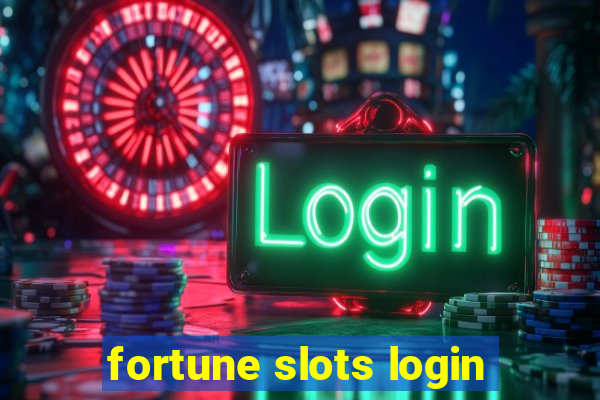 fortune slots login