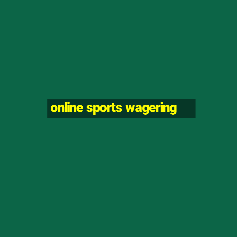 online sports wagering