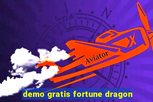 demo gratis fortune dragon