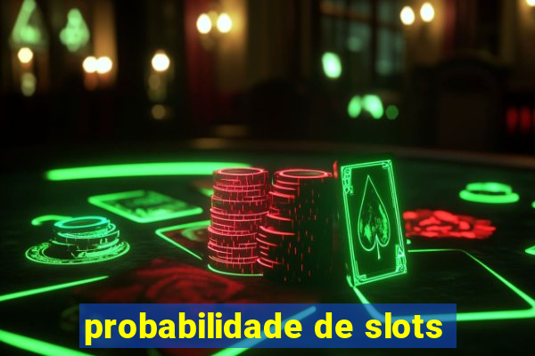 probabilidade de slots