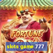 slots game 777