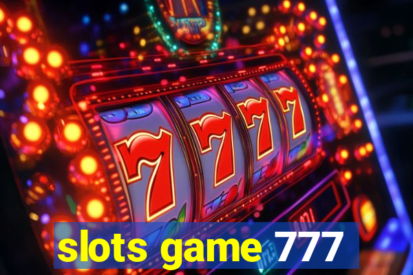 slots game 777