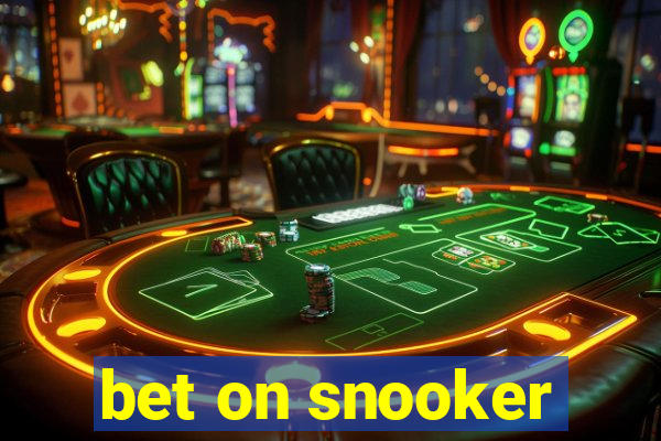 bet on snooker