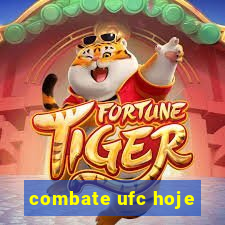 combate ufc hoje