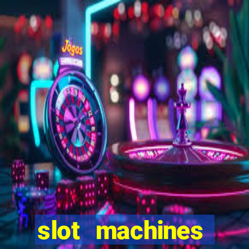 slot machines online gambling