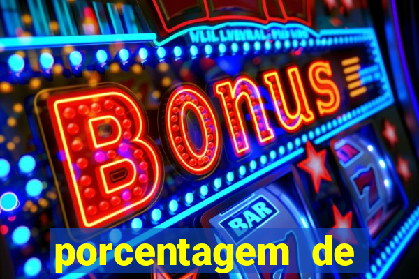 porcentagem de jogos slot