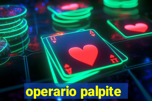 operario palpite