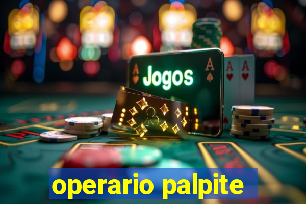 operario palpite