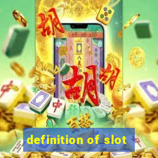 definition of slot