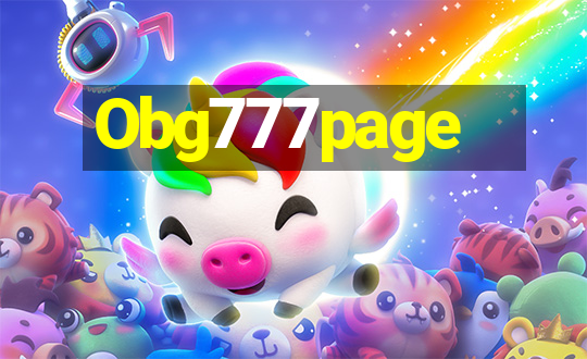 Obg777page