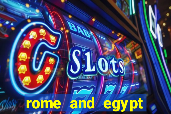 rome and egypt slot machine