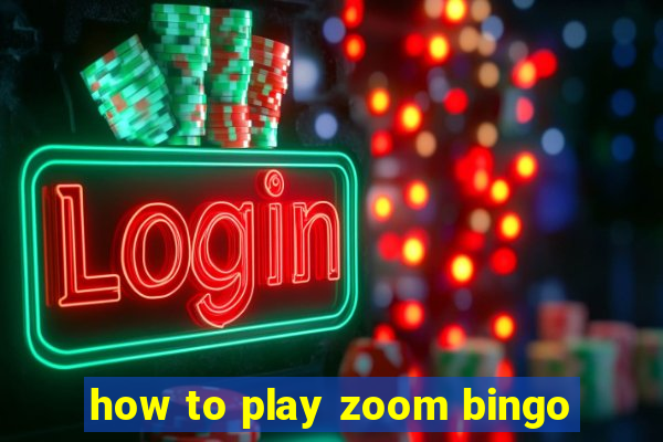 how to play zoom bingo