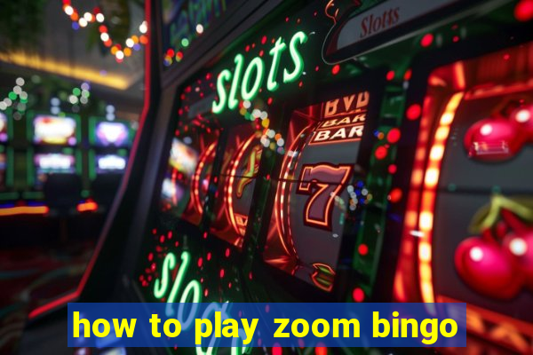 how to play zoom bingo