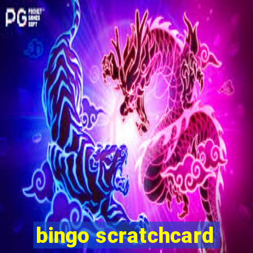 bingo scratchcard