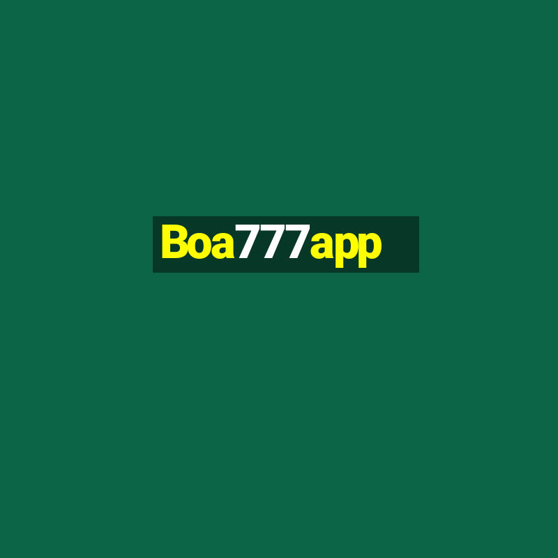 Boa777app