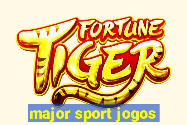 major sport jogos